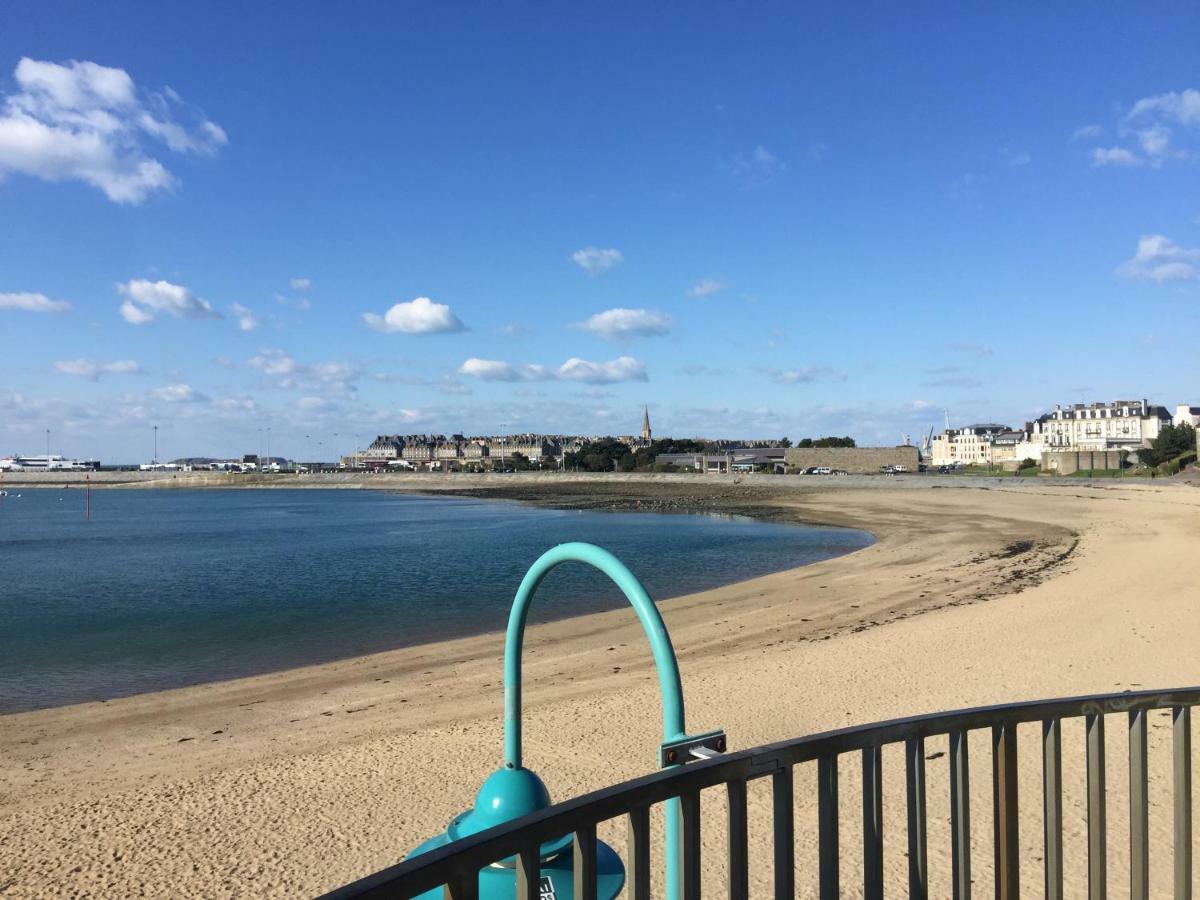 Studio Bord De Plage Des Bas Sablons Saint Malo מראה חיצוני תמונה